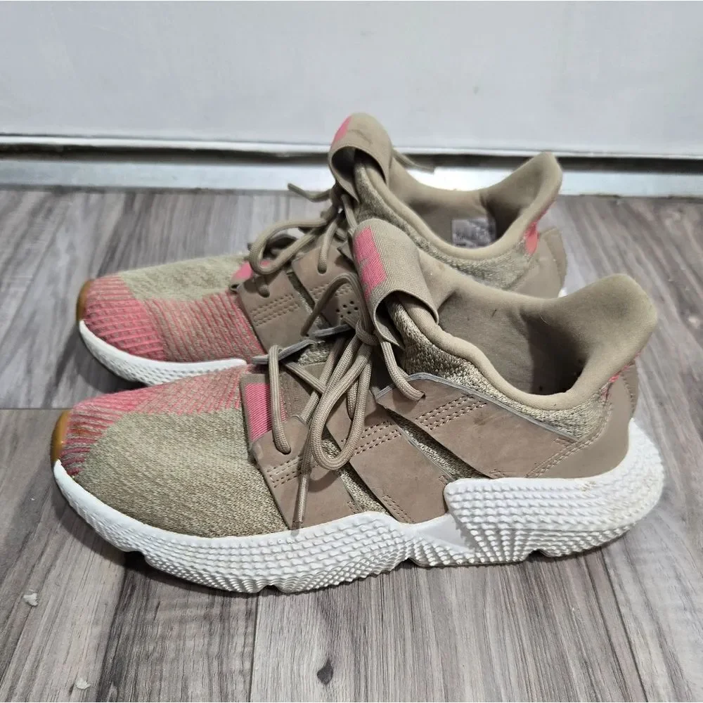 ADIDAS PROPHERE TRACE KHAKI CARGO BEIGE Pink SIZE 6 Men Or 7.5 Women